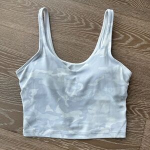 Lululemon Align tank in camo colour, size 6
